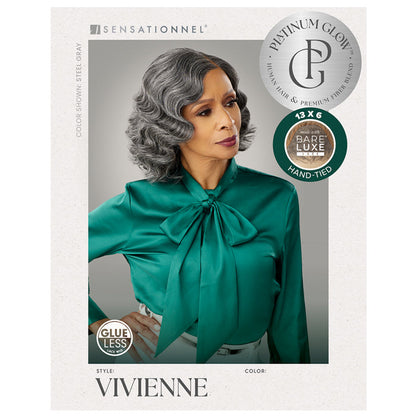 Bare Lace Platinum Glow Glueless 13x6 Lace Front Wig - VIVIENNE - By Sensationnel