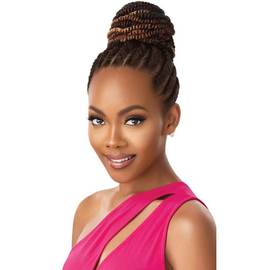 Outre Synthetic Pretty Quick Bun BOA BOMB TWIST MEDIUM Alexwigs