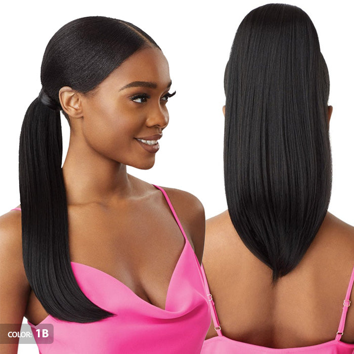 Outre Pretty Quick Wrap Around Pony Bulk Free Ponytail - SLEEK STRAIGHT 16" Alexwigs