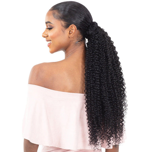 Shake-N-Go Organique Pony Pro Wrap Ponytail - BOHEMIAN CURL 32" Alexwigs