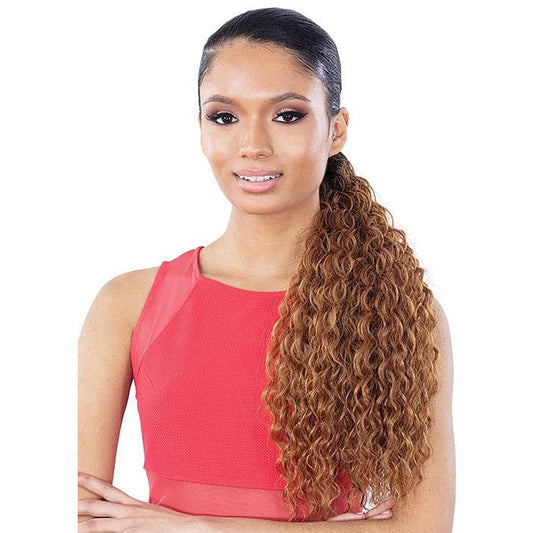 Mayde Pony Pro Stretch & Lock Ponytail - CURLEE PRO 24" Alexwigs