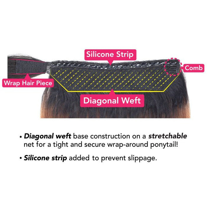 Mayde Pony Pro Stretch & Lock Ponytail - DIVA PRO 24" Alexwigs