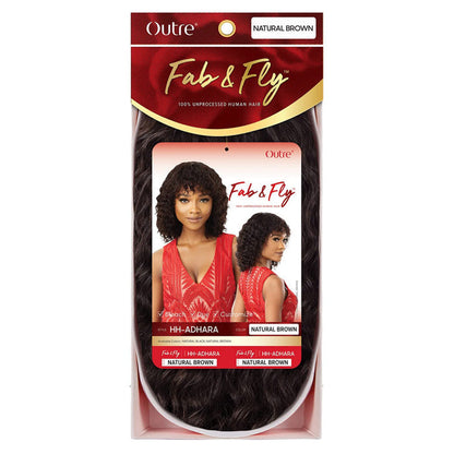 Outre Fab & Fly 100% Unprocessed Human Hair Full Cap Wig - ADHARA Alexwigs