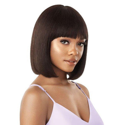 Outre Wet and Wavy Mytresses Purple Label Unprocessed Human Hair Wig DEEP BOB Alexwigs
