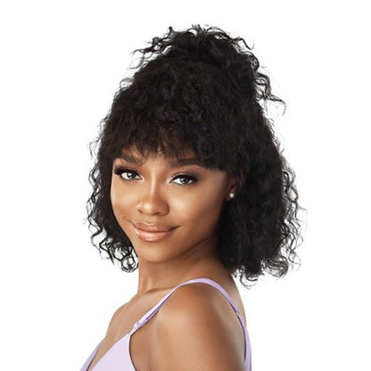 Outre Wet and Wavy Mytresses Purple Label Unprocessed Human Hair Wig DEEP BOB Alexwigs
