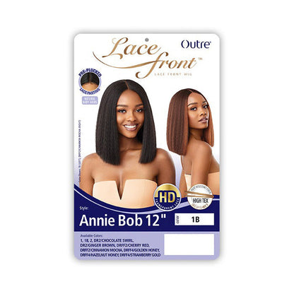 Outre Pre-Plucked HD Lace Front Wig- ANNIE BOB 12" Alexwigs