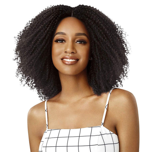 Outre Big Beautiful Hair Swiss Lace Front Wig - 4B CROWN CURLS Alexwigs
