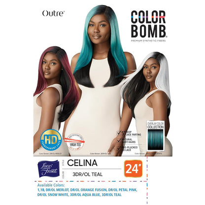 Outre Color Bomb HD Lace Front Wig - CELINA Alexwigs