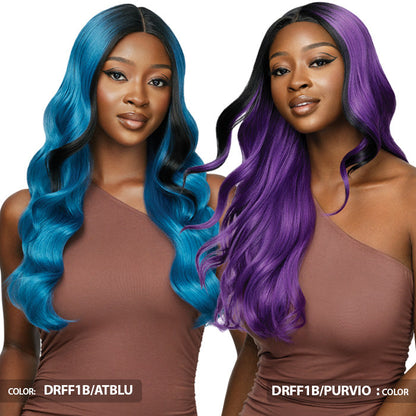 Outre Color Bomb Glueless 5" Deep HD Lace Front Wig - HONOR Alexwigs