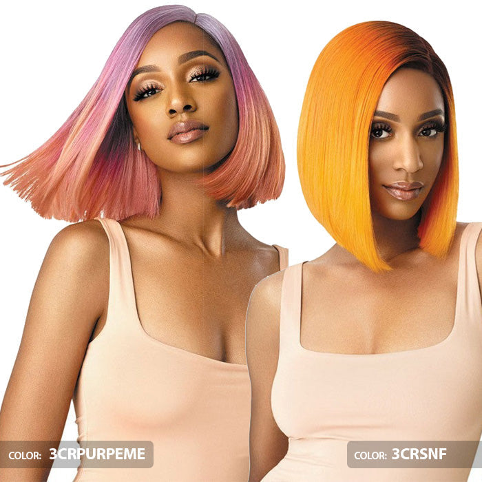 Outre Color Bomb L-Part Pre-Plucked Swiss Lace 5" Deep Part Wig - KIELY Alexwigs