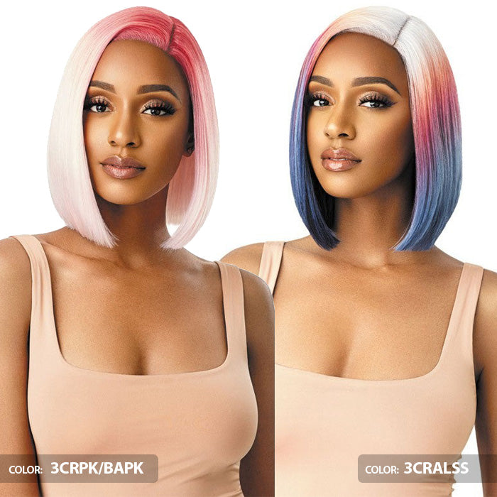 Outre Color Bomb L-Part Pre-Plucked Swiss Lace 5" Deep Part Wig - KIELY Alexwigs