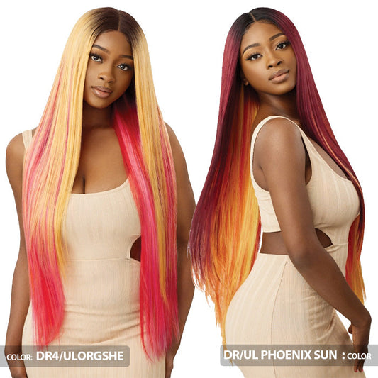 Outre Color Bomb HD Transparent Lace Front Wig - KIMISHA Alexwigs