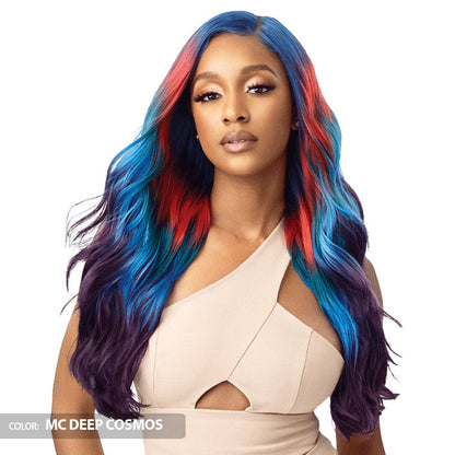 Outre Color Bomb HD Transparent Lace Front Wig - ZAHARA Alexwigs