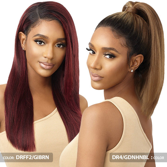 Outre 100% Human Hair Blend 13X6 Hand-Tied 360 Lace Frontal Wig - MARISA Alexwigs