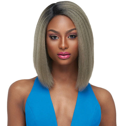 Outre Synthetic Swiss Lace L Parting Lace Front Wig - ISSA Alexwigs