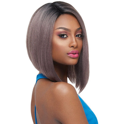 Outre Synthetic Swiss Lace L Parting Lace Front Wig - ISSA Alexwigs