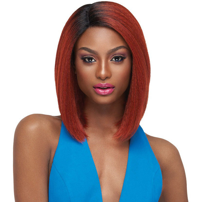 Outre Synthetic Swiss Lace L Parting Lace Front Wig - ISSA Alexwigs