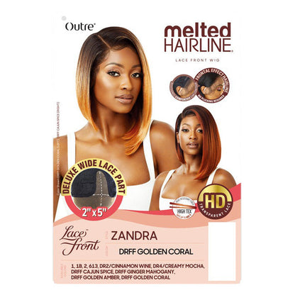 Outre Melted Hairline Glueless HD Deluxe Wide 2x5 Lace Part Wig - ZANDRA Alexwigs