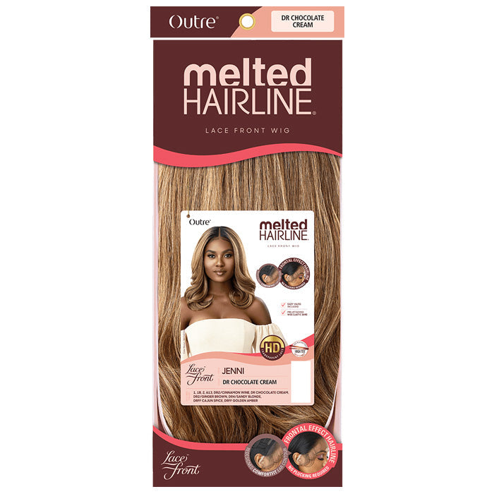 Outre Melted Hairline Glueless HD Lace Front Wig - JENNI Alexwigs