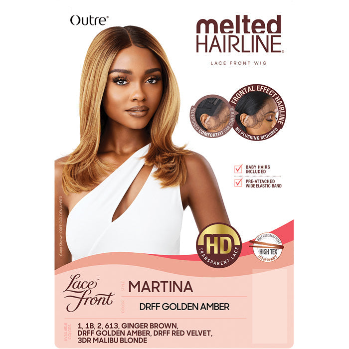 Outre Melted Hairline Glueless HD Lace Front Wig- MARTINA Alexwigs