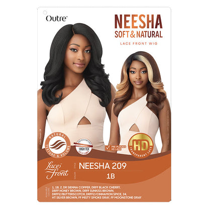 Outre Neesha Soft & Natural HD Lace Front Wig - NEESHA 209 Alexwigs