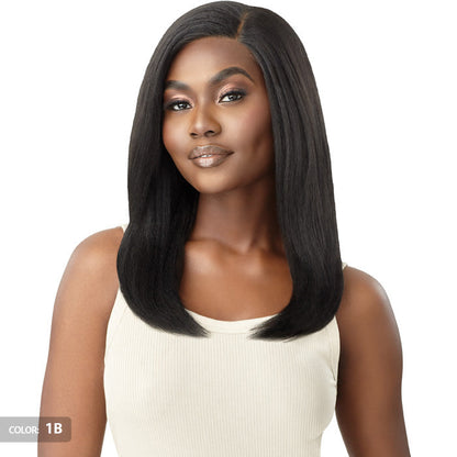 Outre HD Transparent Lace Front Wig - NATURAL YAKI 18 Alexwigs