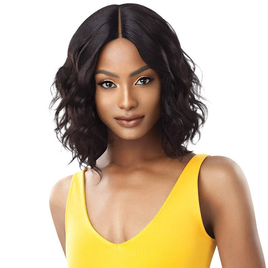 Outre 100% Unprocessed Human Hair Lace Part Daily Wig - CURLY 16-20" Alexwigs