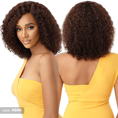 Outre The Daily 100% Unprocessed Human Hair Lace Part Wet & Wavy Wig - NATURAL DEEP 14 Alexwigs