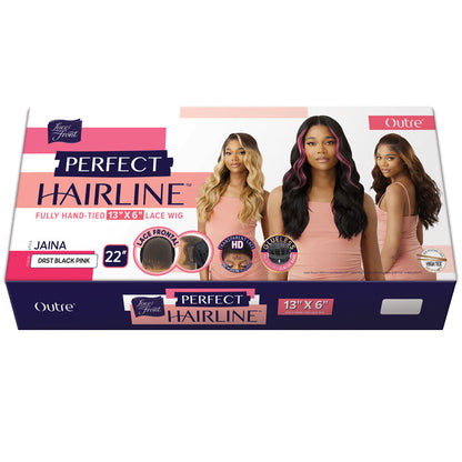 Outre Perfect Hairline Glueless 13x6 Hand-Tied HD Lace Front Wig - JAINA Alexwigs
