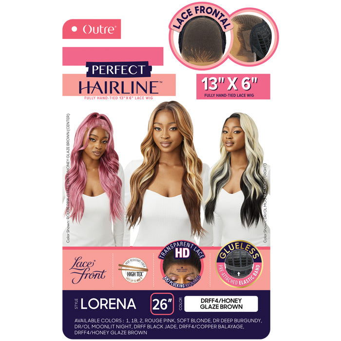 Outre Perfect Hairline Glueless 13x6 HD Lace Front Wig - LORENA Alexwigs