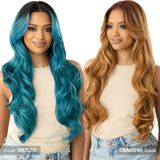 Swoop Series Perfect Hairline By Outre Glueless 5" Deep HD Lace Front Wig - Y-PART 206 Alexwigs