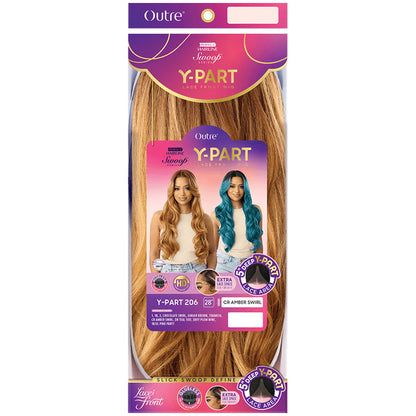 Swoop Series Perfect Hairline By Outre Glueless 5" Deep HD Lace Front Wig - Y-PART 206 Alexwigs