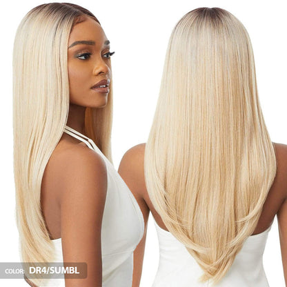 Outre Sleek Lay Part HD Lace Front Wig - CHANELLE Alexwigs