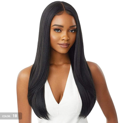 Outre Sleek Lay Part HD Lace Front Wig - CHANELLE Alexwigs