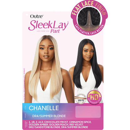 Outre Sleek Lay Part HD Lace Front Wig - CHANELLE Alexwigs