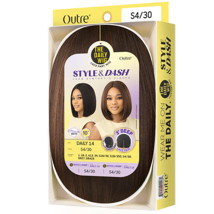 Style And Dash The Daily WIg By Outre 3" Deep Lace Part Wig - DAILY 14 Alexwigs