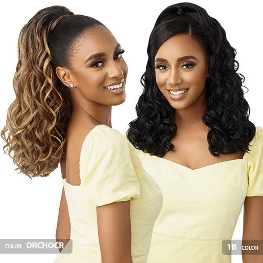 Outre Converti-Cap Deluxe Half Wig - DREAMY BOUNCE Alexwigs