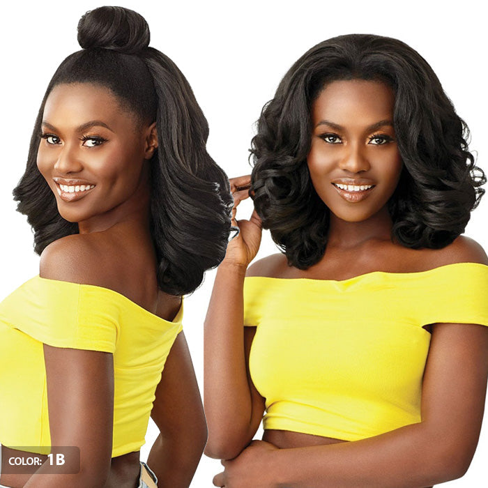 Outre Converti Cap Deluxe Half Wig - LADY LIONESS Alexwigs