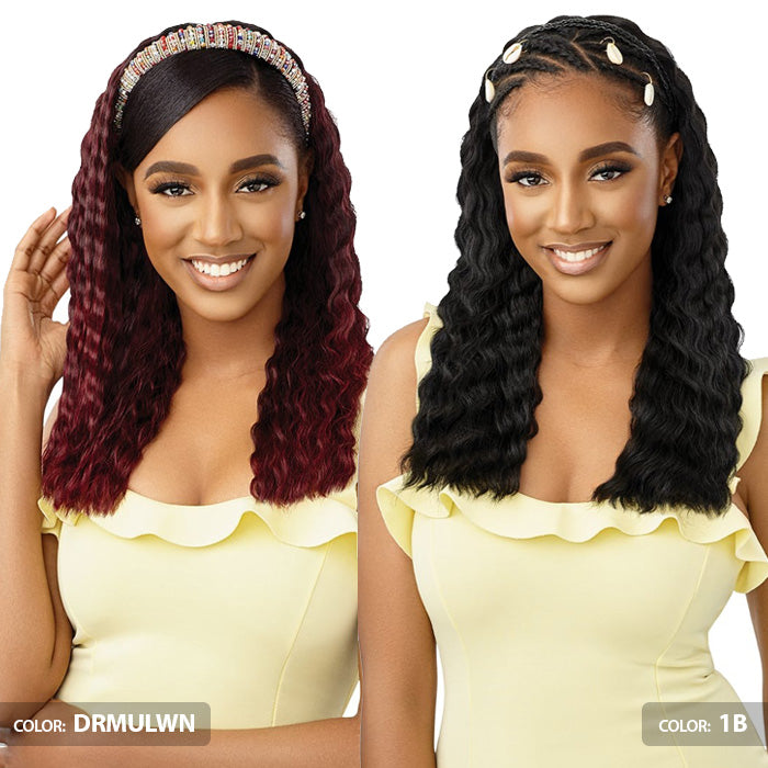 Outre Converti Cap Deluxe Half Wig Crimp Wave - RISING STAR Alexwigs