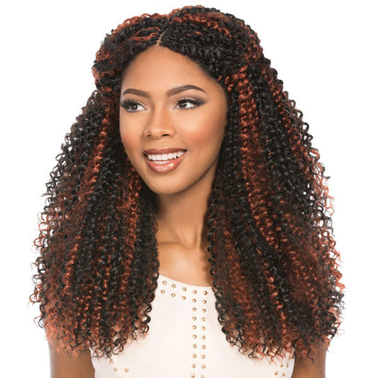 Sensationnel African Collection X-Pression Pre-Looped Crochet Braid ISLAND CURL 14 Inch Alexwigs