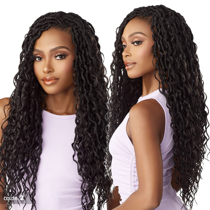 Sensationnel Lulutress Pre-Looped Crochet Braid - 3X MERMAID LOCS 24" Alexwigs