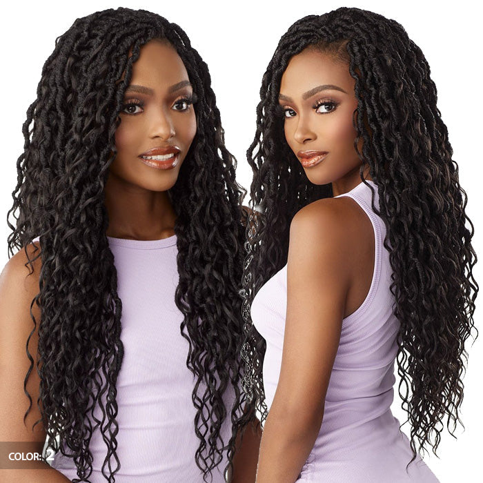 Sensationnel Lulutress Pre-Looped Crochet Braid - 3X MERMAID LOCS 24" Alexwigs