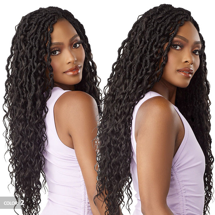 Sensationnel Lulutress Pre-Looped Crochet Braid - 3X MERMAID LOCS 24" Alexwigs