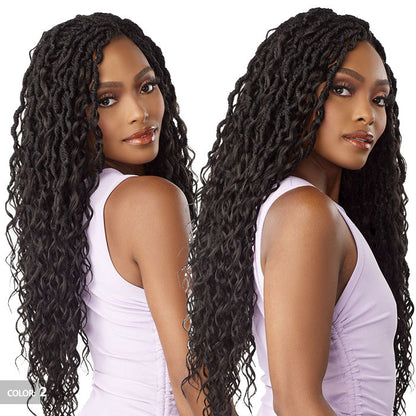 Sensationnel Lulutress Pre-Looped Crochet Braid - 3X MERMAID LOCS 24" Alexwigs