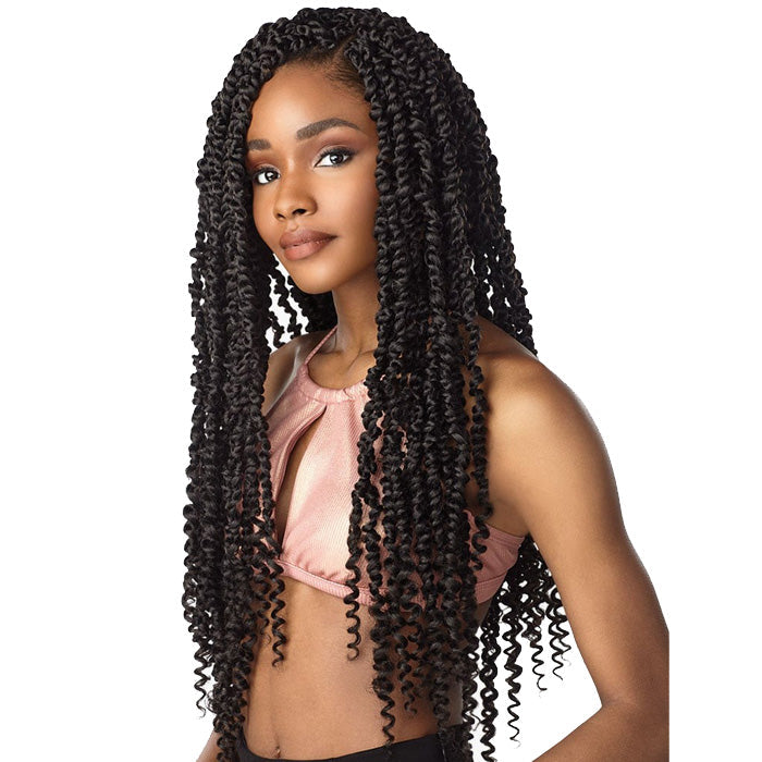 Sensationnel Lulutress Pre-Looped Crochet Braid - PASSION TWIST 18"/24" Alexwigs