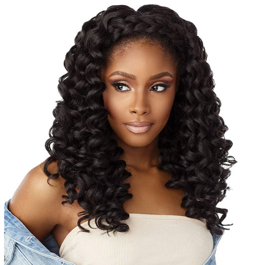 Sensationnel Curls Kinks Textured Clip-Ins 9 pcs - WILD ONE 14" Alexwigs