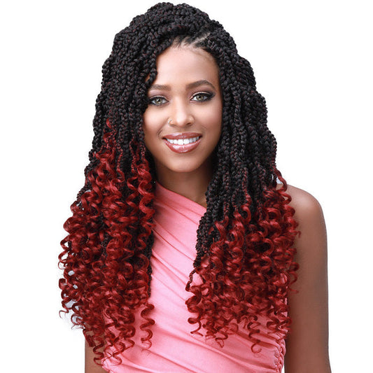 Bobbi Boss Crochet Braid - 2X SENEGAL BOX CURLY TIPS 14" Alexwigs