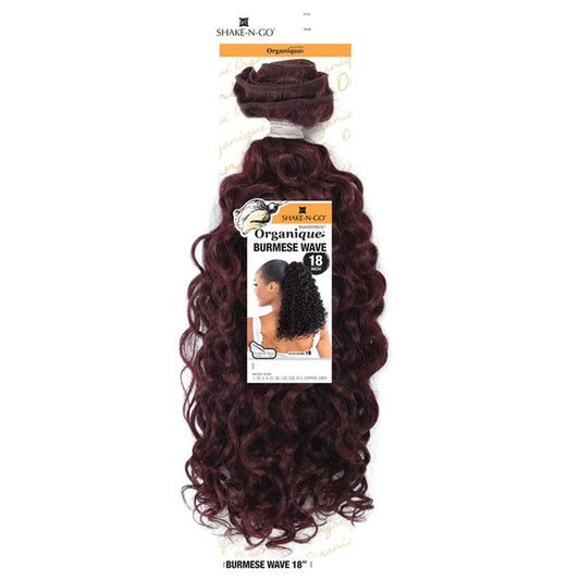 Shake-N-Go Organique MasterMix Weave - BURMESE WAVE 18" Alexwigs