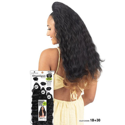 Shake-N-Go Organique MasterMix Weave - BREEZY WAVE 3pcs 14/16/18", 18/20/22" Alexwigs