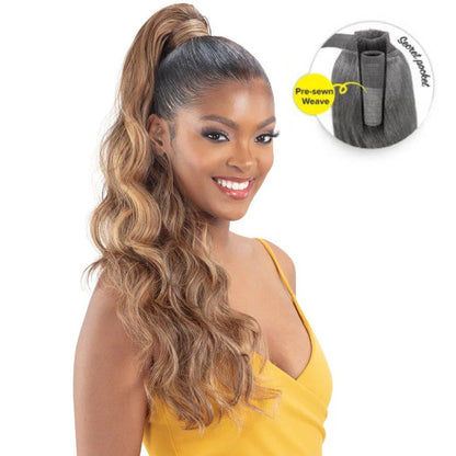 Shake N Go Organique Pony Pro Secret Pocket Ponytail - LOOSE WAVE 26" Alexwigs